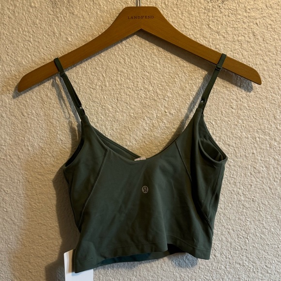 Lululemon Align Cropped Cami Tank Top
Light Support A/B Grey Eucalyptus Green - Picture 6 of 8